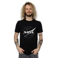 thumbnail image 3 of NASA Mens Classic Insignia Logo Monochrome T-Shirt, 3 of 4