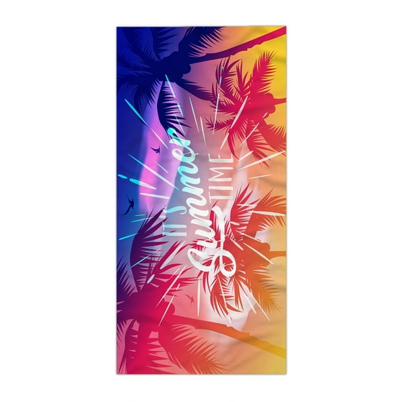 OAVQHLG3B Microfiber Beach Towel Super Lightweight Colorful Bath Towel Sandproof Beach Blanket Multi-Purpose Towel For Travel Swimming Pool 30x60 Inch