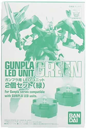 SELLER U.S.A 2 X High Quality MG 1/100 QANT Raiser Gundam GREEN LED Lights 