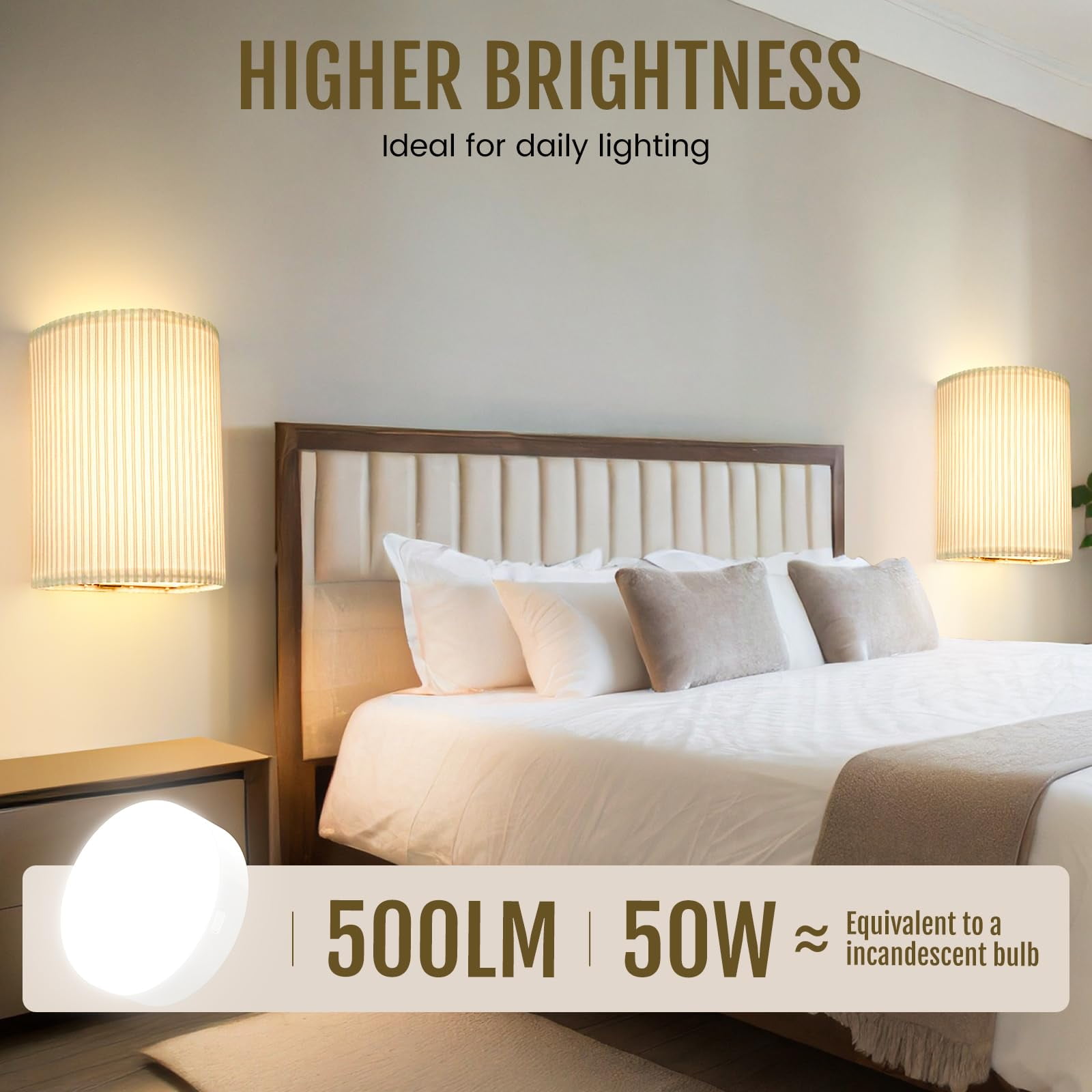 Battery-Operated Wall Sconce Set of 2, Rechargeable RGB Lamp with Remote Control, Dimmable & Timer for bedroom, living room, and hallway