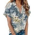 thumbnail image 2 of White Summer Tops for Women Tee Shirts Womens Loose Fit Shirts for Women, 2 of 7