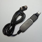Techinal 6F22 9V Battery Eliminator Replace 9-Volt Batteries By USB/Type C Power Supply