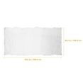 thumbnail image 2 of KAKOWELY Heavy Duty Army Tarp Roof Tarp White 1Pcs for Vehicles, 2 of 8