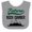 Heather and White, variant on Inktastic Rock Climbing Future Climber Boys or Girls Baby Bib