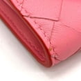 thumbnail image 4 of Pre-Owned Bottega Veneta Nappa Bi-fold Wallet Intrecciato Compact Red x Pink 577841 V0EKK 8929..., 4 of 7