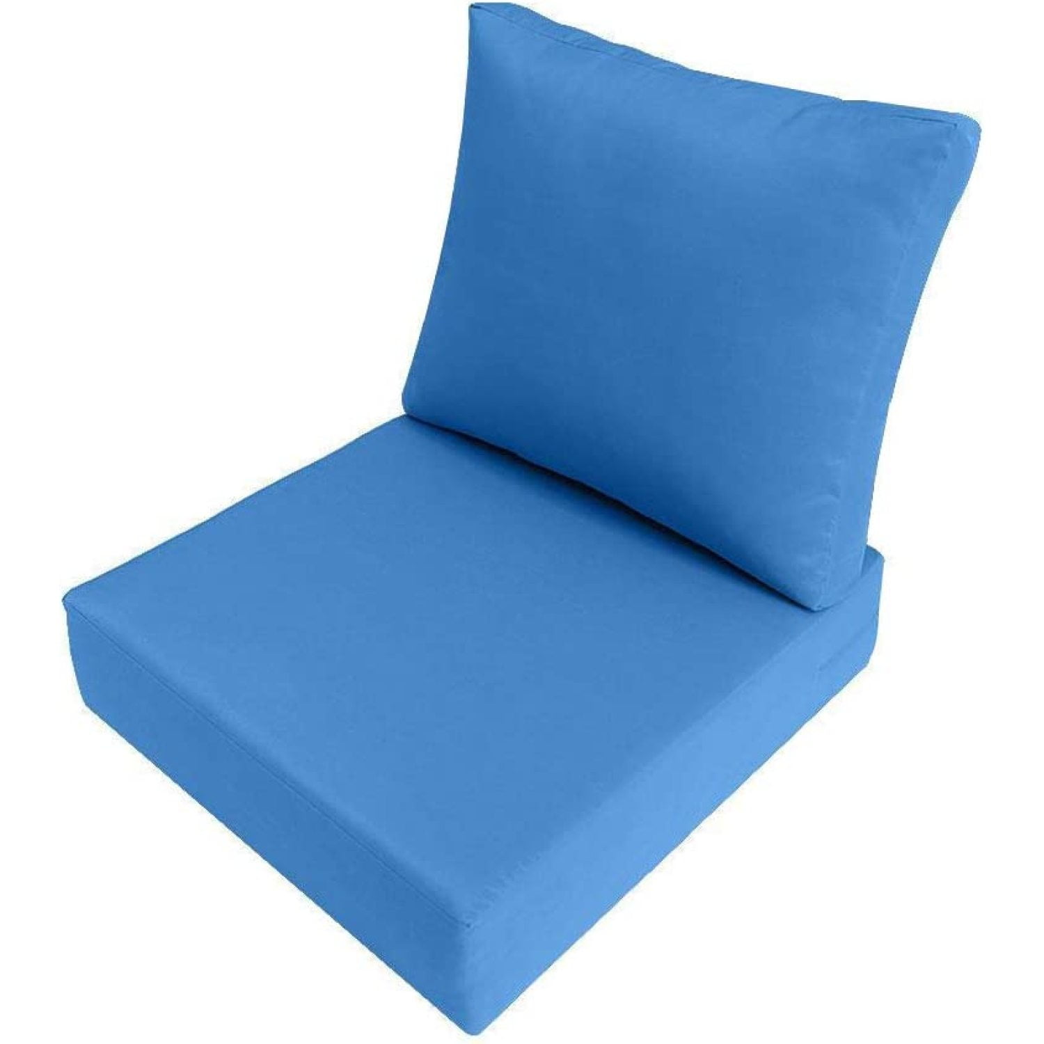 Codllyne SLIPCOVER ONLY Outdoor Knife Edge Deep Seat Backrest Pillow