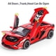 thumbnail image 3 of Coche de juguete Iyeam Lambo Sian Fkp3, modelo de coche fundido a presión con luces y sonido, coche de juguete extraíble para niños de 3, 4, 5, 6 años o más (rojo), 3 of 5