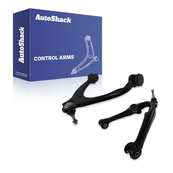 AutoShack Front Right Control Arms and Ball Joint with Bushings Replacement for 2014-2018 Chevrolet Silverado 1500 2014-2018 GMC Sierra 1500 2015-2020 Chevrolet Tahoe 2015-2020 GMC Yukon 2-PC Set