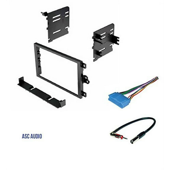 ASC Car Stereo Dash Kit Combo for some Oldsmobile: 96-98 Achieva, 99-00 Alero, 95-00 Aurora, 98-01 Bravada, 95-97 Cutlass Supreme, 94-99 Eighty Eight, 98-02 Intrigue, 96-99 LSS, 94-96 Ninety Eight