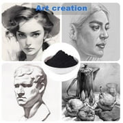 Pure Graphite powder,16oz - 44-Micron pure fine graphite powder, graphite lock lubricant, simple and easy to color.Applicable to painting, drawing, art