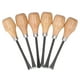 thumbnail image 1 of Juego de cinceles para tallar madera cómodo 6 uds Herramientas de cincel para tallar madera que no se caen acero para escultura de carpintería para carpintero ANGGREK Otros, 1 of 8