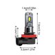 thumbnail image 3 of Automotive LED Headlights With Ultra Bright Spotlights And H11 Integrated In Car Light Bulbs, 3 of 6