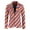 Red, variant on toraway Mens Blazers Slim Fit Brown Casual Men's Fashion Casual Buckle Printed Single Coat Fashion Soft Work Formal Warm Casual Soft Coat XXL