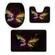 thumbnail image 5 of Juego de 3 Alfombrillas de Baño Macarena 12 Patrones de Mariposas, 5 of 6