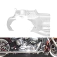 thumbnail image 3 of Chrome Engine Transmission Interface Cover Fit For Harley Fatboy 07+ 17 16 15 14, 3 of 9