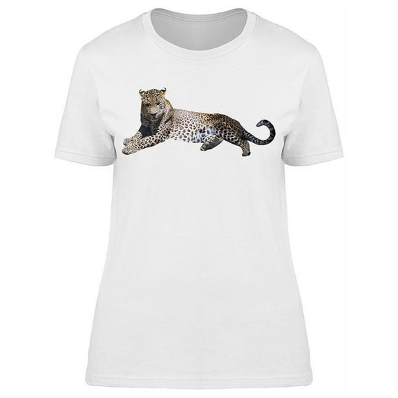 Leopard In Photo Studio T-Shirt Women -Image by Shutterstock, Female Small