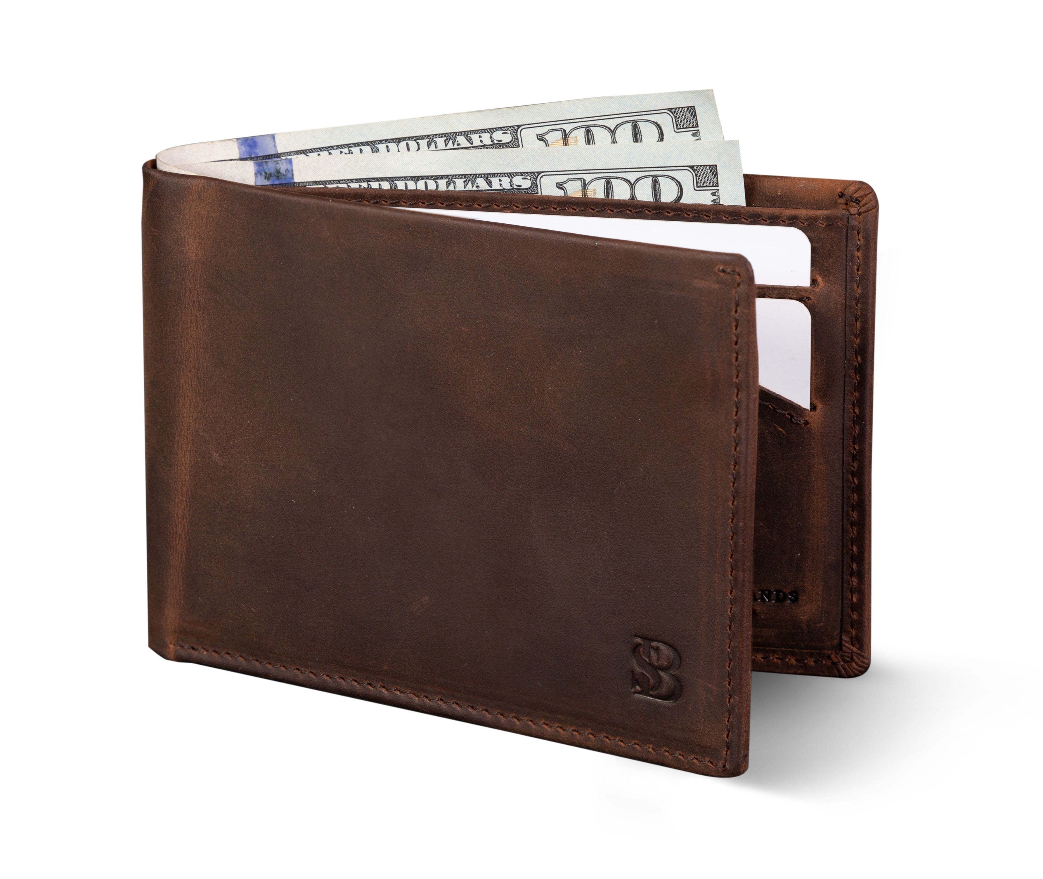 Serman Brands SERMAN BRANDS Wallets for Men Slim Mens leather RFID