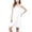 White 02, variant on Women's Shower Towel Wrap Soft Terry Cloth Wrapping Bathrobe Knee Length Lightweight Spa Bath Body Wraps with Adjustable Snaps Purple Small-X-Large