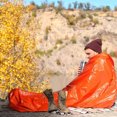 thumbnail image 3 of Youkk Sac de Couchage Extérieur Camping Randonnée Garde au Chaud Sac de Couchage Réfléchissant Pochette de Voyage Orange 1Set, 3 of 6