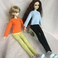thumbnail image 4 of Paquete de 12 1/4, Pantalones de Lápiz Coloridos para Muñecas BJD, Ropa, Pantalones Ajustados 13 piezas, 4 of 7