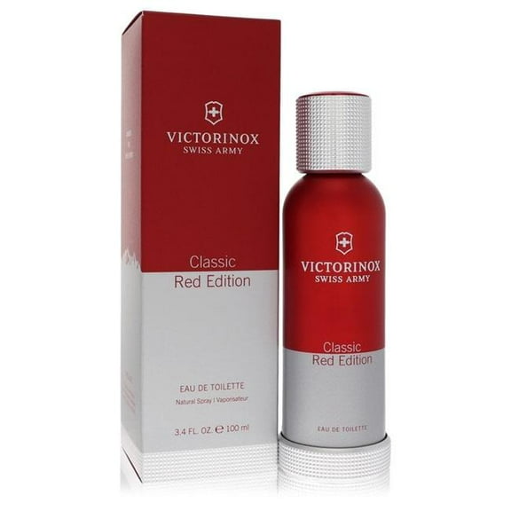 Victorinox 566374 100 ml Swiss Army Red Edition Cologne Eau De Toilette Spray for Men