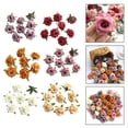thumbnail image 6 of Lierteer Artificial flower small rose flower diy handmade garland material orange, 6 of 8