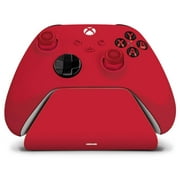 Controller Gear Pulse Red Universal Xbox Pro Charging Stand with 1100 Mah Rechargeable Battery, Charging Station for Xbox Series XS and Xbox One