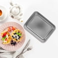 thumbnail image 2 of 1 Set Tiramisu Cake Pan Stainless Steel Baking Pan with Lid Cake Baking Mold Stainless Steel Box, 2 of 6