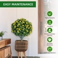 thumbnail image 6 of Artificial Topiary Flower Ball Trees with Ground Spike, 6 of 8
