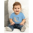 thumbnail image 2 of Trick Or Treat Dinosaur T-Shirt Infant -Image by Shutterstock,  12 Months, 2 of 4