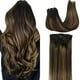 thumbnail image 2 of Extensiones de cabello con clip, cabello humano real, extensiones de cabello humano Remy con clip para mujeres, cabell, 2 of 5