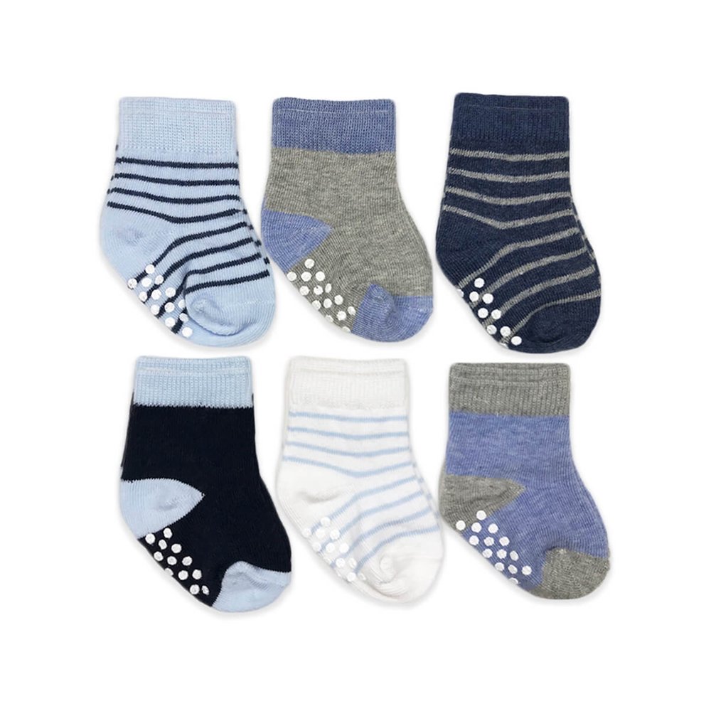 Jefferies Socks Jefferies Socks Baby Boys NonSkid Assorted Crew