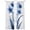Blue, variant on Watercolor Wildflowers Sheer Curtains 84 Inch Length 2 Panels Set, Blue Floral Spring Vintage Voile Window Treatment Rod Pocket Curtains Sheers Drapes for Bedroom/Living Room/Kitchen 52"x84"x2
