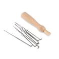 thumbnail image 3 of IFANLANDOR 7pcs Felt Tool Supplies Set with Wood Handle for DIY Projects, 3 of 4