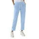 thumbnail image 1 of TaTaai Women's Solid Sweatpants High Waisted Elastic Waist with Drawstring and Pockets Casual Lounge Joggers for Gym Workout Athletic Fitness Non-See-Through Gift, 1 of 7