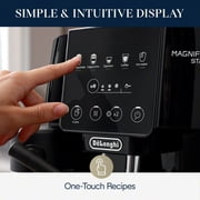 DeLonghi Magnifica Start Automatic Espresso Machine with Auto Milk Frother & Built in Grinder - 5 One-Touch Recipes, Easy-to-Clean, Home Barista Coffee Maker for Lattes, Cappuccino, Iced Coffee