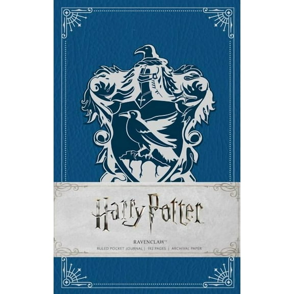 Harry Potter Harry Potter: Ravenclaw Ruled Pocket Journal, (Hardcover)