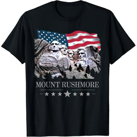 Sam Soft Mount Rushmore National Memorial South Dakota Souvenir T-Shirt, Gift For Friend, Full Size S-5Xl