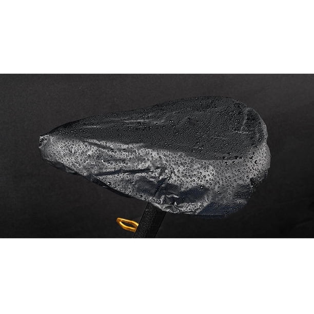 Cubierta de silla de impermeable en negro, cubierta de lluvia de asiento de con elástico, antipolvo asiento de equipo de Cola Funda de asiento de bicicleta impermeable