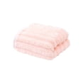 thumbnail image 3 of karymi Thickened Soft Solid Color Coral Bath Towel Quick Drying Highly Absorbent for Bathroom Daily Use 29.53x13.78in Pink Family Gifts, 3 of 7