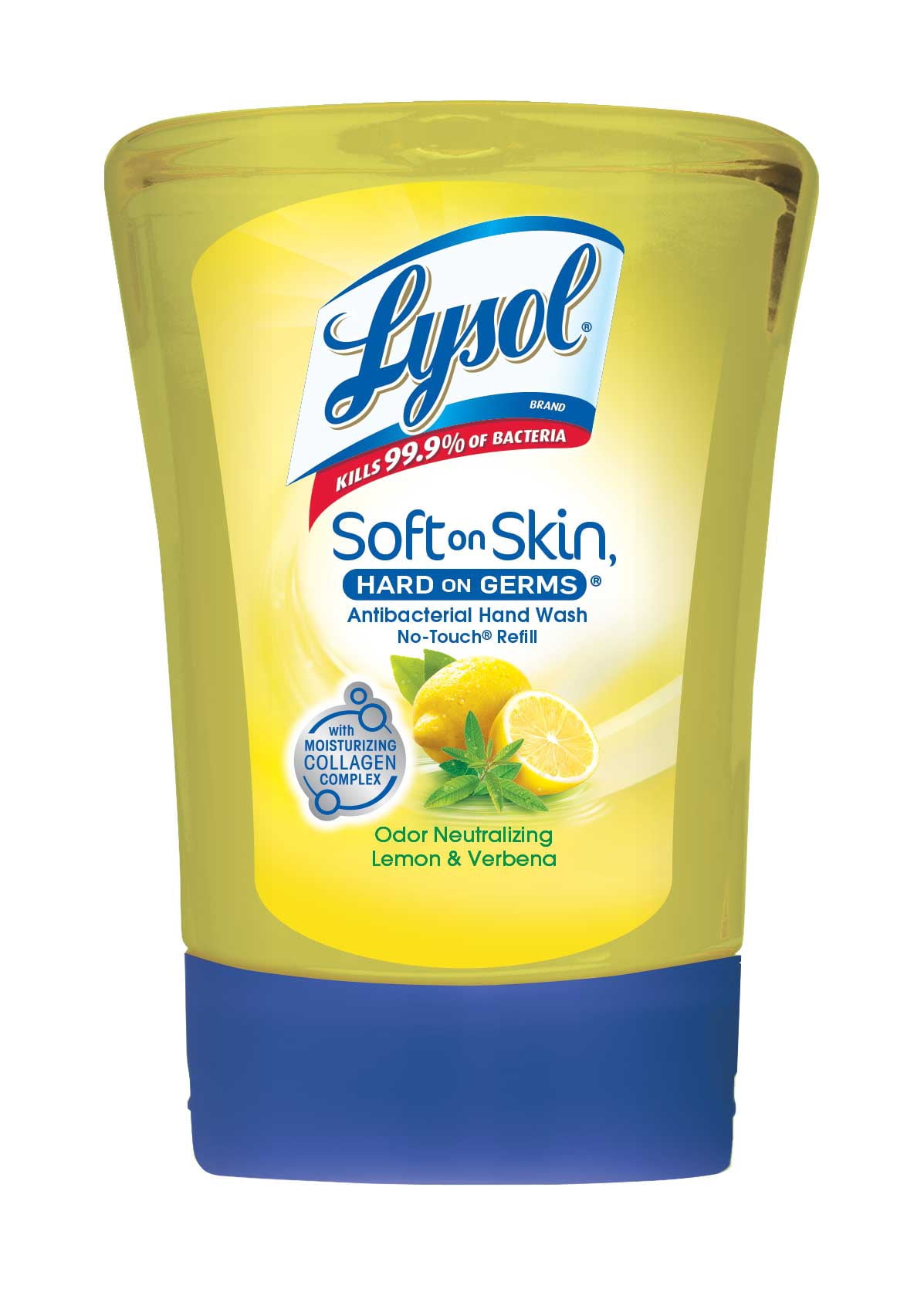 Lysol No-Touch Automatic Hand Soap Dispenser with 8.5 Oz Lysol no-touch Refill 