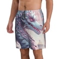 thumbnail image 2 of Logiee Dragon1 Print Mens Swim Trunks Quick Dry Board Shorts,Breathable Hawaii Beach Shorts Swimwear Bathing Suits-Medium, 2 of 6