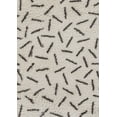 thumbnail image 6 of Novogratz by Momeni Transcoso Festa Polyester Geometric Ivory Area Rug 7'10" X 10', 6 of 7