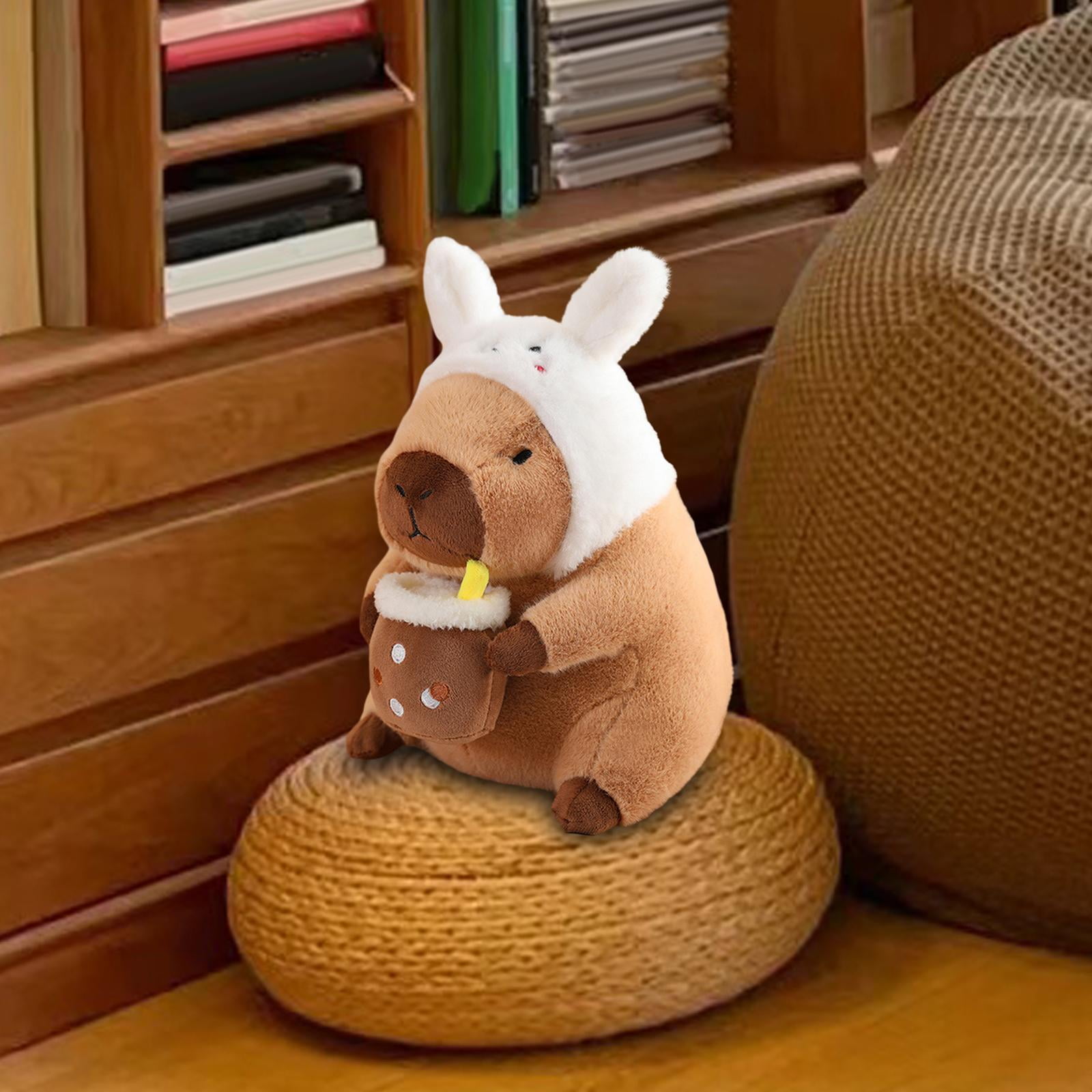 LeeQinersw Capybara Doll Living Room Decoration Birthday Gifts Accompany Sleep Toy for Boys Rabbit 40cm