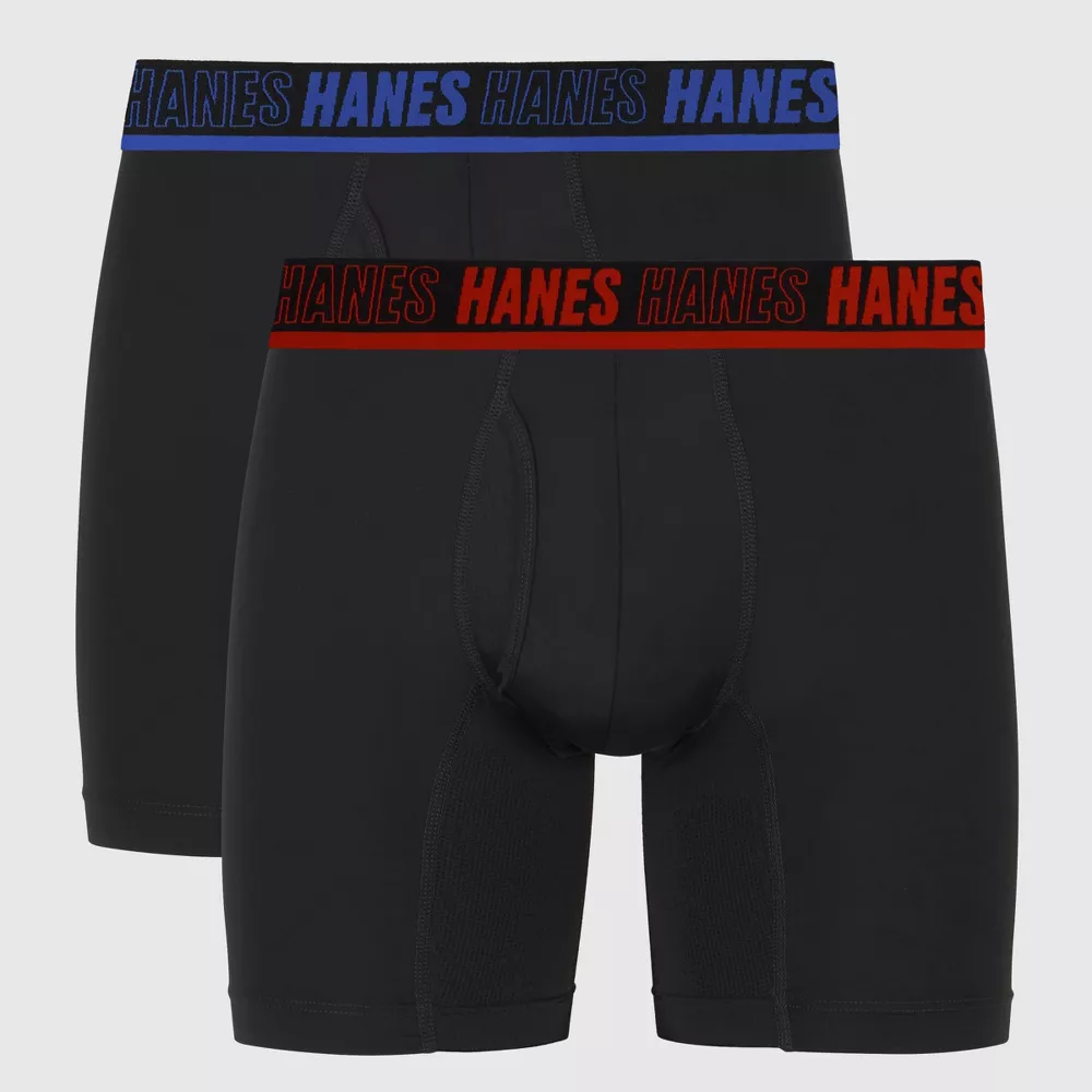 Supreme®/Hanes® Boxer Brief SUPREME/ HANES BOXER BRIEFS/ BLACK/ SINGLES (ONE BOXER) SIZE
