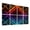 Color 3, variant on 8 Pack Art Acoustic Panels Sound Absorbing Abstract Neon Circuit Maze Glowing Lines Futuristic Light Grid Decorative Soundproof Wall Panels Self Adhesive for Nursery Game Room Bedroom 48"x32"
