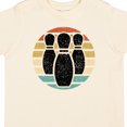 thumbnail image 4 of Inktastic Bowling Sunset for Bowler Silhouette Bowling Pins Boys or Girls Toddler T-Shirt, 4 of 5