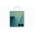thumbnail image 1 of Funda De Silicona Con Anillo Para Samsung Galaxy Z Flip7 Verde Menta, 1 of 1