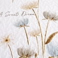 thumbnail image 5 of Floral Quilt Set Queen Size Beige Khaki Bedspread Farmhouse Bedding White Coverlet Set for All Season, 5 of 6