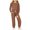 Brown, variant on Kid Toddler Girl Clothes Bowknot Ruffle Sleeve Top   Floral Pants 2pc Fall Winter Outfit Set